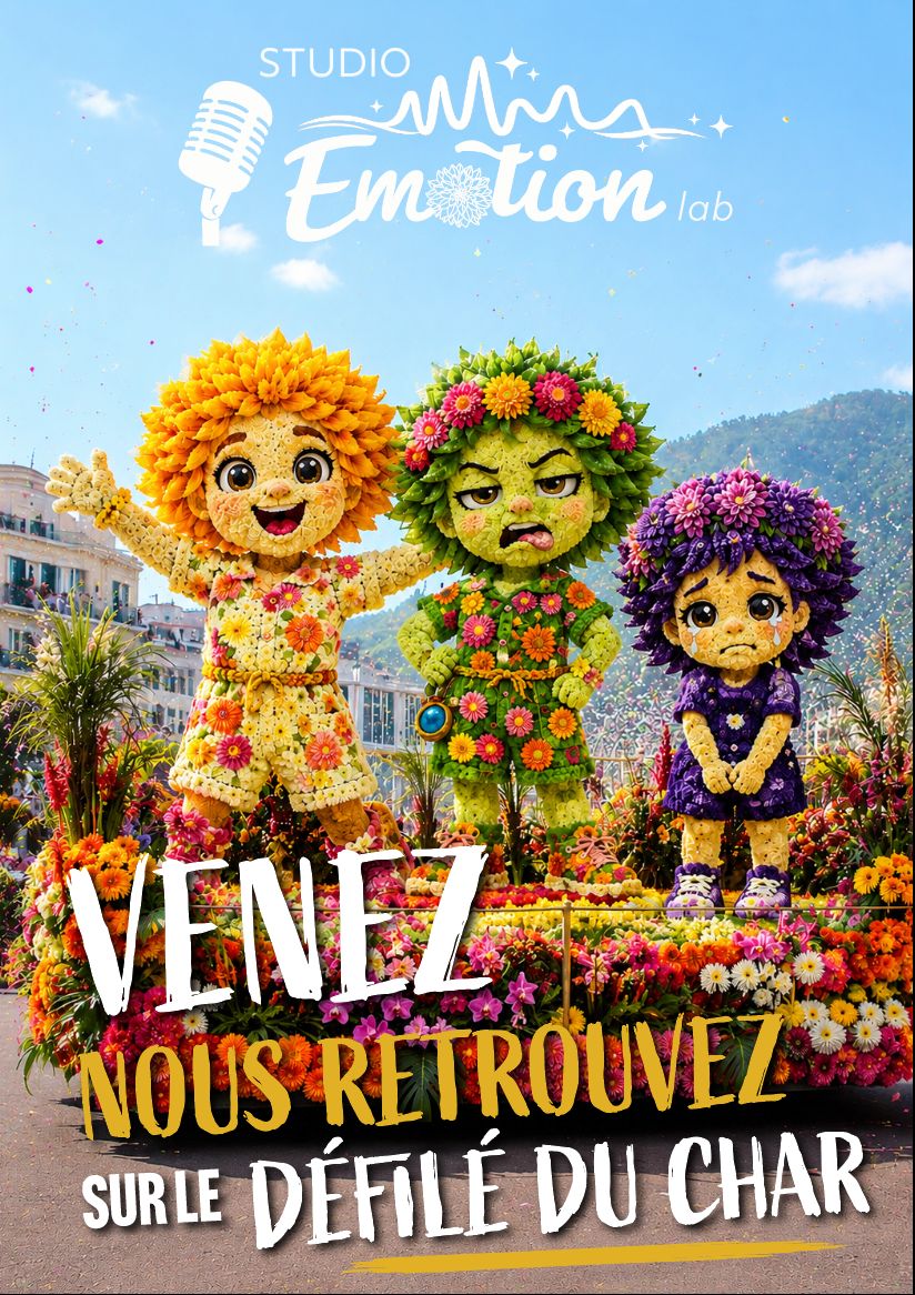 Studio Emotions Char de Fleurs 